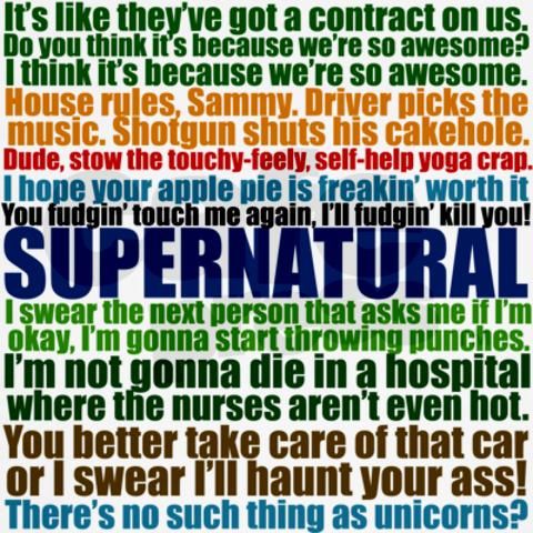 Supernatural Quotes