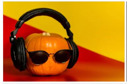 music pumpkin
